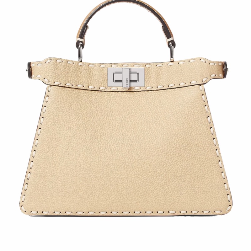 Fendi 女士 Peekaboo ISeeU 小號手提包均碼碼小號、27cm*11cm*21cm-1