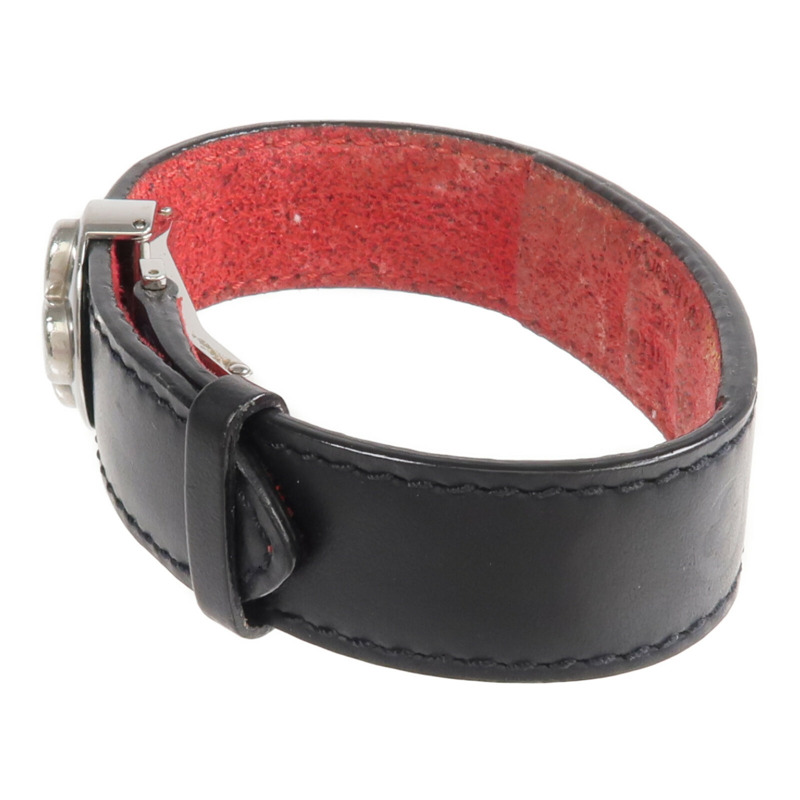 LOUIS VUITTON Monogram Matte Vous Good Luck Bracelet銀扣手帶-1