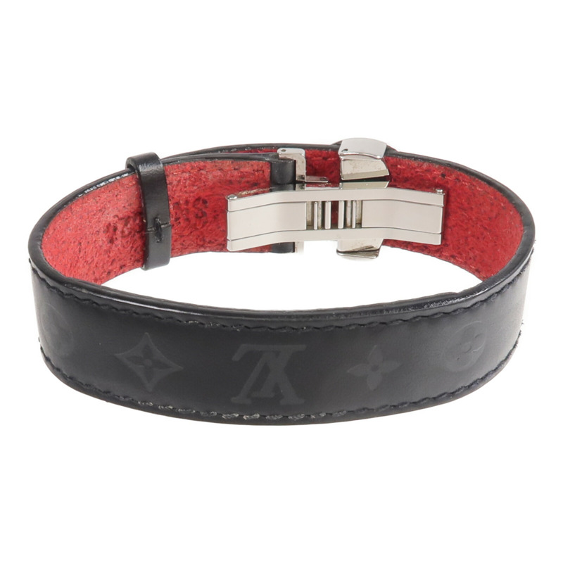 LOUIS VUITTON Monogram Matte Vous Good Luck Bracelet銀扣手帶-2
