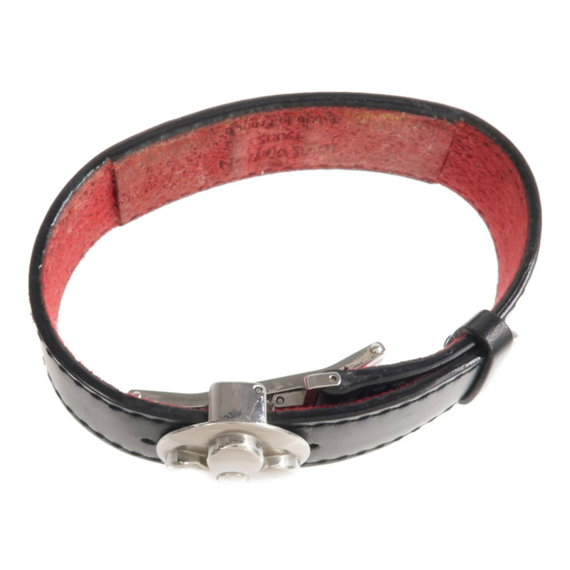 LOUIS VUITTON Monogram Matte Vous Good Luck Bracelet銀扣手帶-3