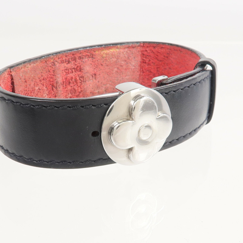 LOUIS VUITTON Monogram Matte Vous Good Luck Bracelet銀扣手帶-4