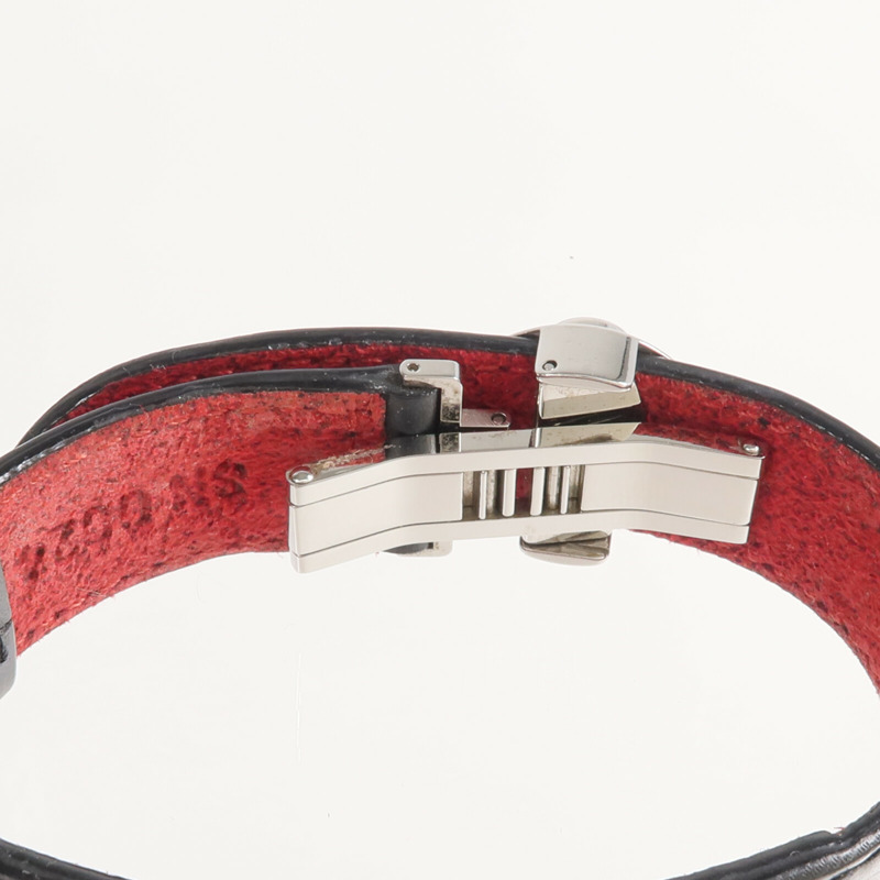 LOUIS VUITTON Monogram Matte Vous Good Luck Bracelet銀扣手帶-6