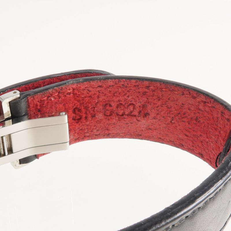 LOUIS VUITTON Monogram Matte Vous Good Luck Bracelet銀扣手帶-7