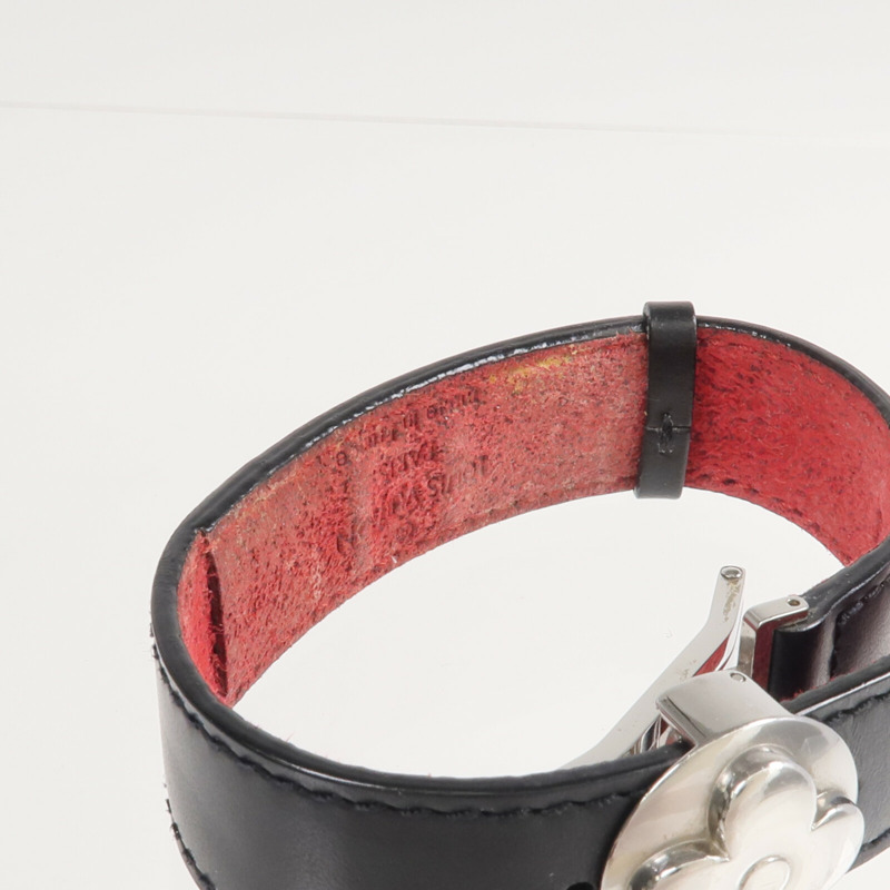 LOUIS VUITTON Monogram Matte Vous Good Luck Bracelet銀扣手帶-9