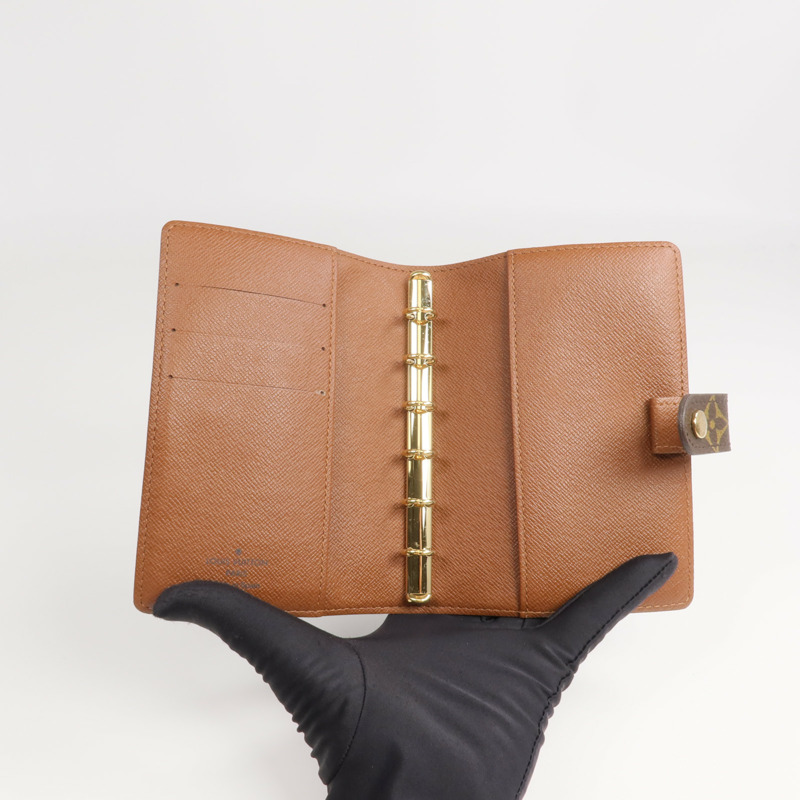LOUIS VUITTON Monogram Notebook金扣記事簿-6