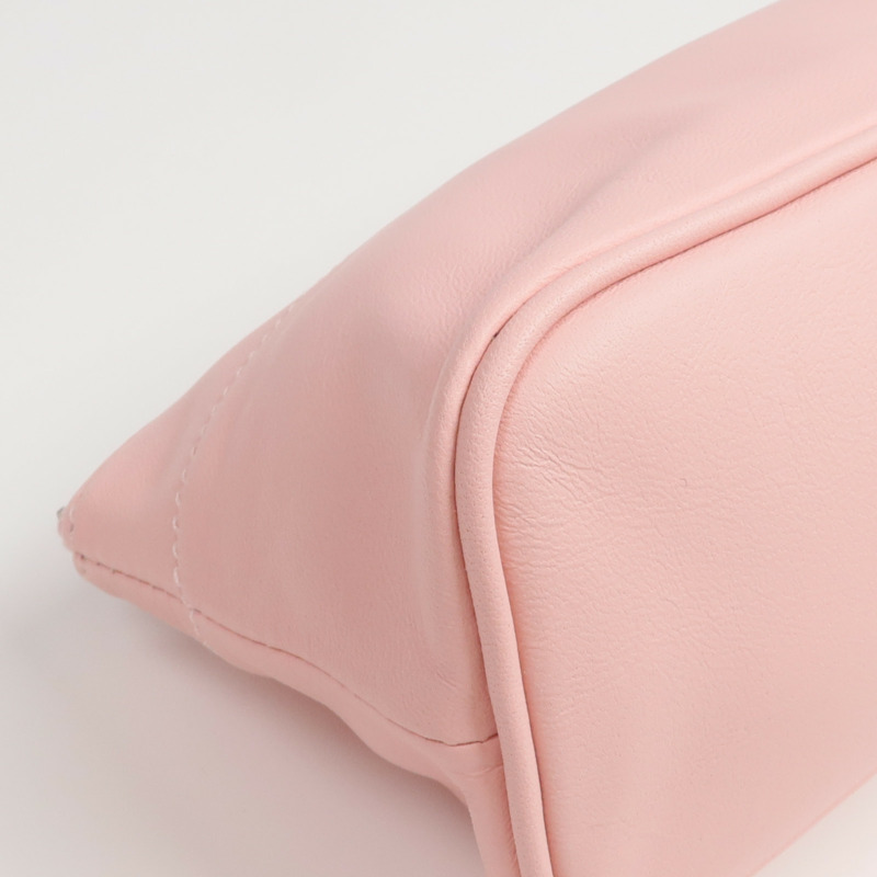 HERMES Swift皮革Touboyu PM銀扣手拿包-8