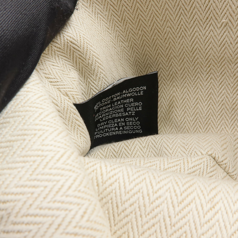 HERMES 帆布Bolide Crazy H銀扣手拿包-8