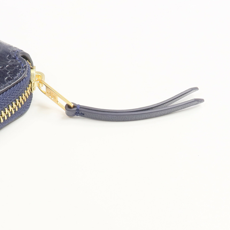 Tory Burch 牛皮皮革Zipper Long Wallet金扣長錢包-11