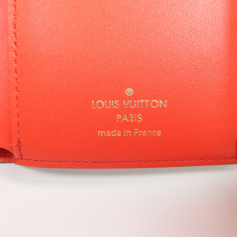 LOUIS VUITTON Monogram Flower Lock金扣錢包-12