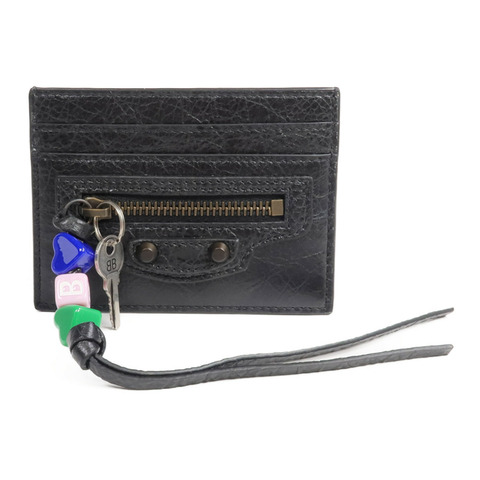 BALENCIAGA 羊皮皮革City Card Holder卡片套