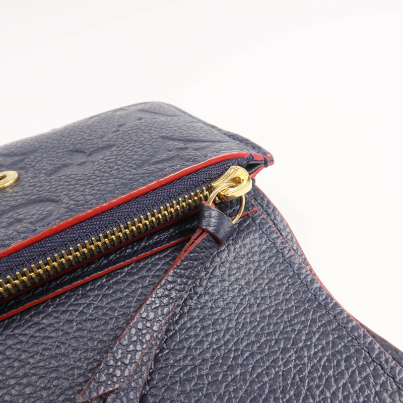 LOUIS VUITTON Monogram Empreinte Victorine金扣錢包-13