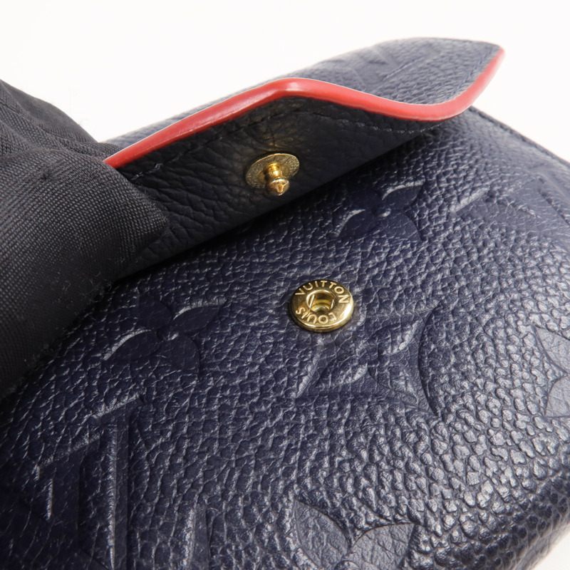 LOUIS VUITTON Monogram Empreinte Victorine金扣錢包-14