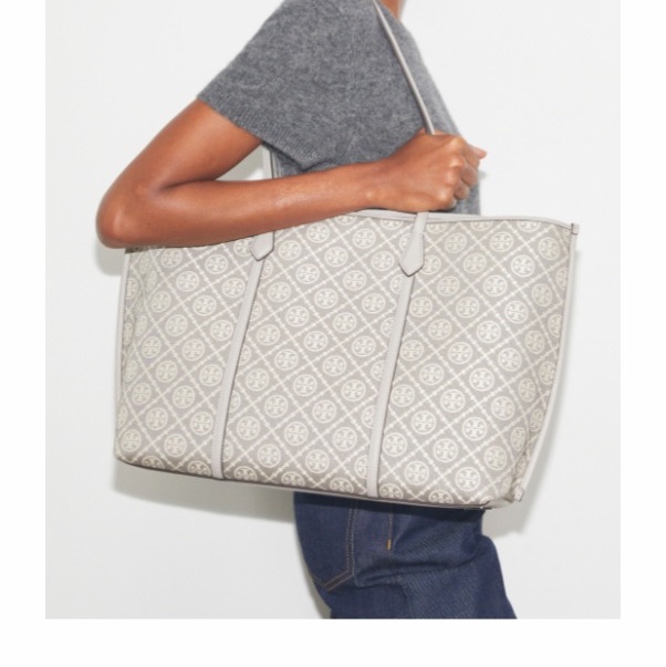 Tory Burch 女士 T-Monogram托特包均碼碼37.8cm*13.4cm*28cm-2