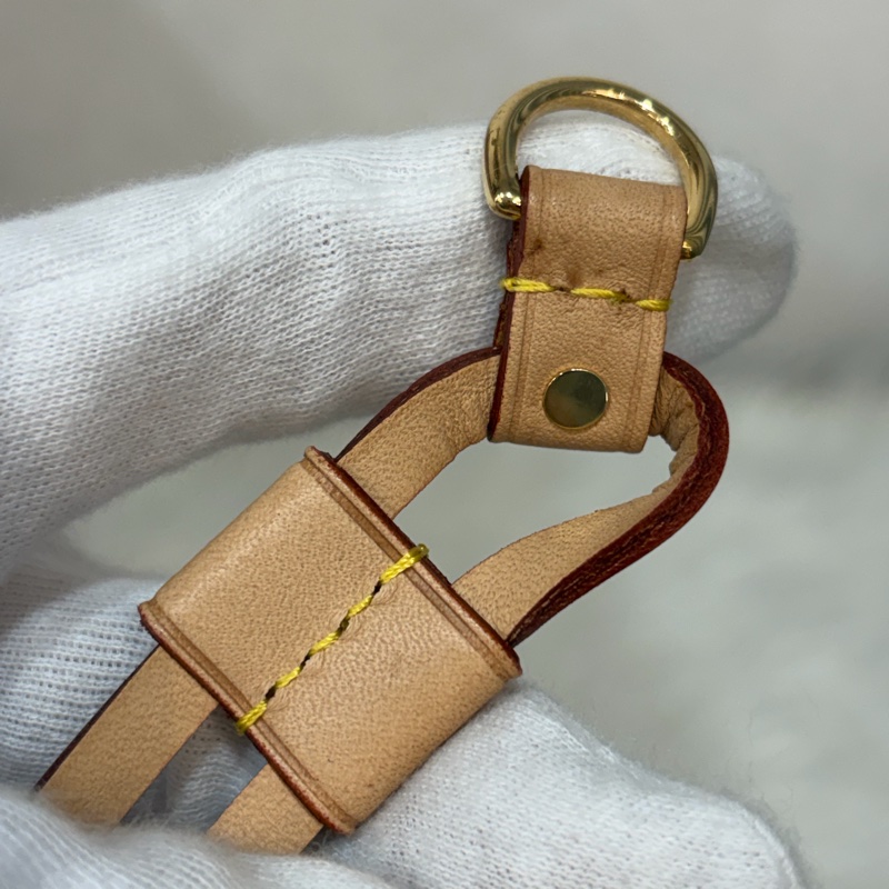 LV N40668 Neverfull MM 白色格紋 托特購物包 肩背包-20