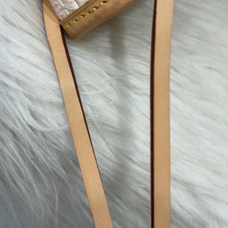 LV N40668 Neverfull MM 白色格紋 托特購物包 肩背包-21