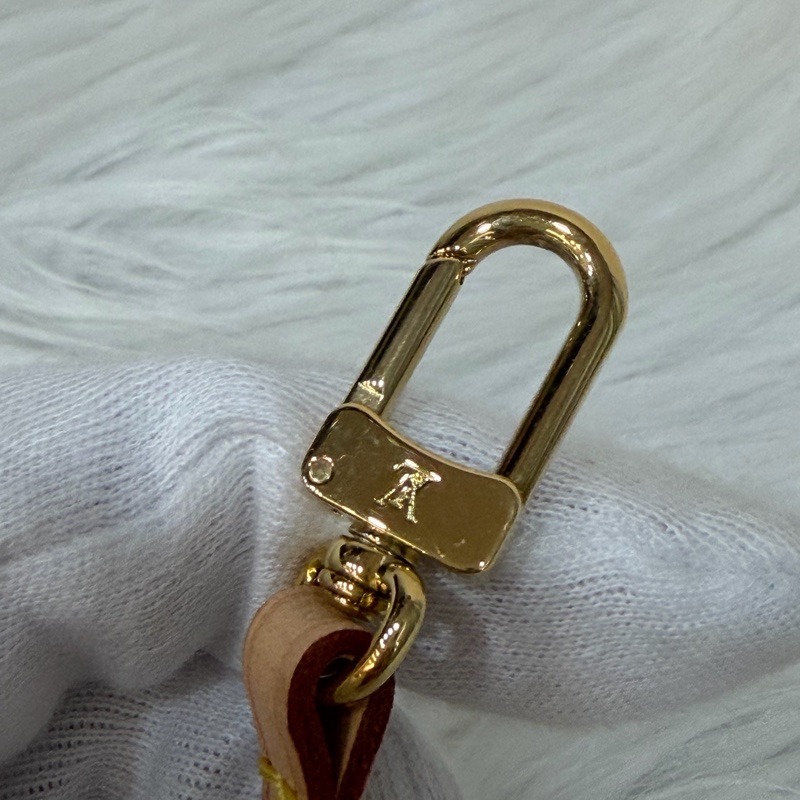 LV N40668 Neverfull MM 白色格紋 托特購物包 肩背包-66