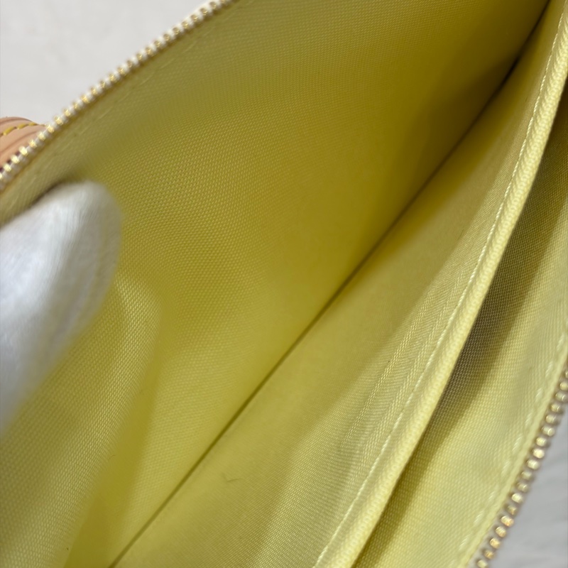 LV N40668 Neverfull MM 白色格紋 托特購物包 肩背包-72