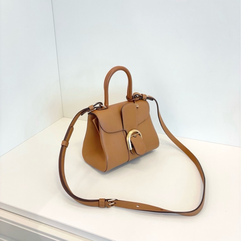 ✨Delvaux 德爾沃 Brillant mini 金棕 99新有膜  老錢的最愛🍁-4