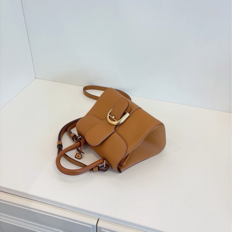 ✨Delvaux 德爾沃 Brillant mini 金棕 99新有膜  老錢的最愛🍁-8