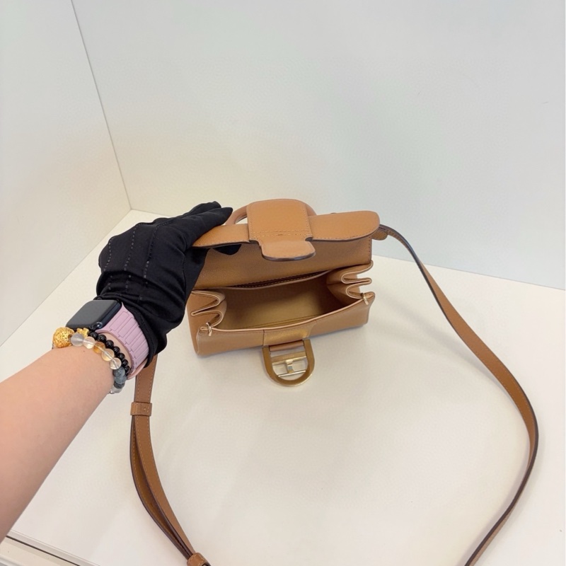 ✨Delvaux 德爾沃 Brillant mini 金棕 99新有膜  老錢的最愛🍁-9