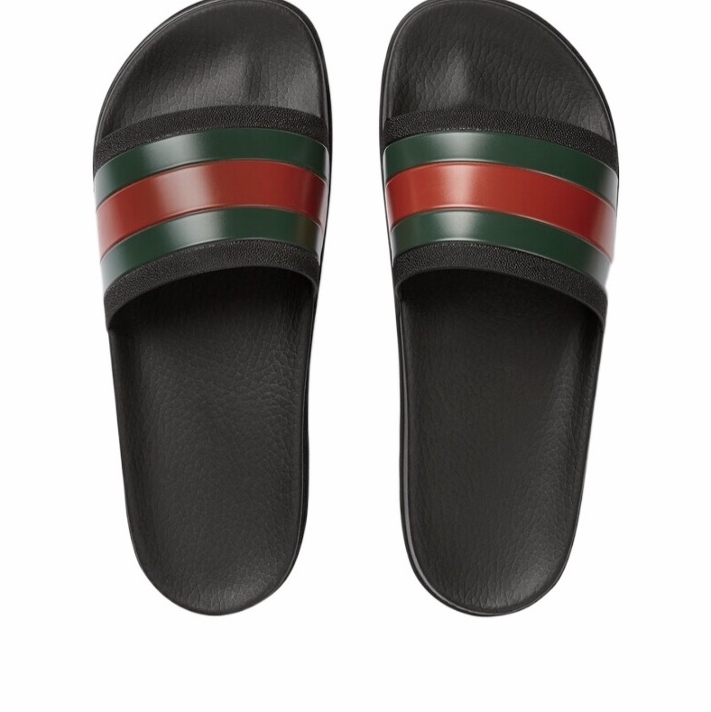 Gucci 男士 條紋飾帶涼拖UK-5 UK-6 UK-7 UK-8 UK-9 UK-10 UK-11 UK-12 UK-13 UK-14碼-2