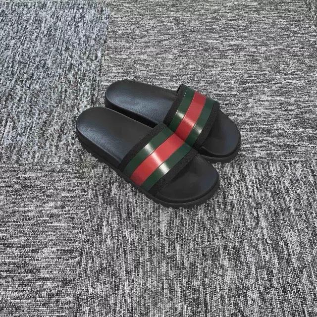 Gucci 男士 條紋飾帶涼拖UK-5 UK-6 UK-7 UK-8 UK-9 UK-10 UK-11 UK-12 UK-13 UK-14碼-3