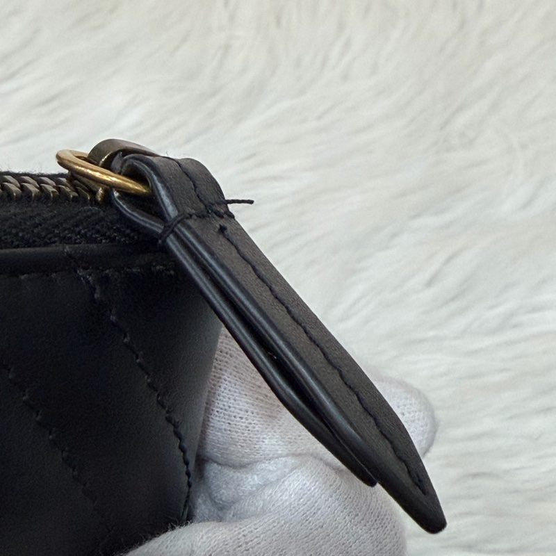 GUCCI 443123 金釦 GG Marmont 拉鍊長夾-10