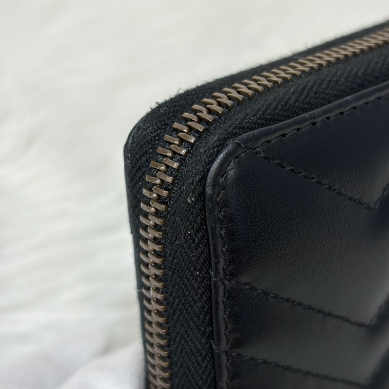 GUCCI 443123 金釦 GG Marmont 拉鍊長夾-13