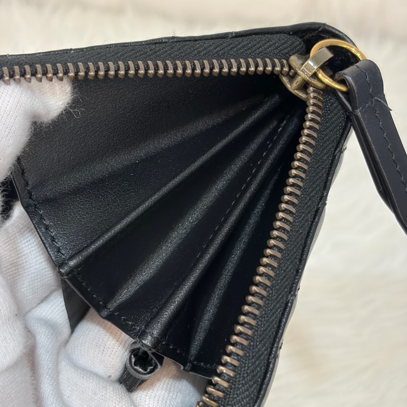 GUCCI 443123 金釦 GG Marmont 拉鍊長夾-18