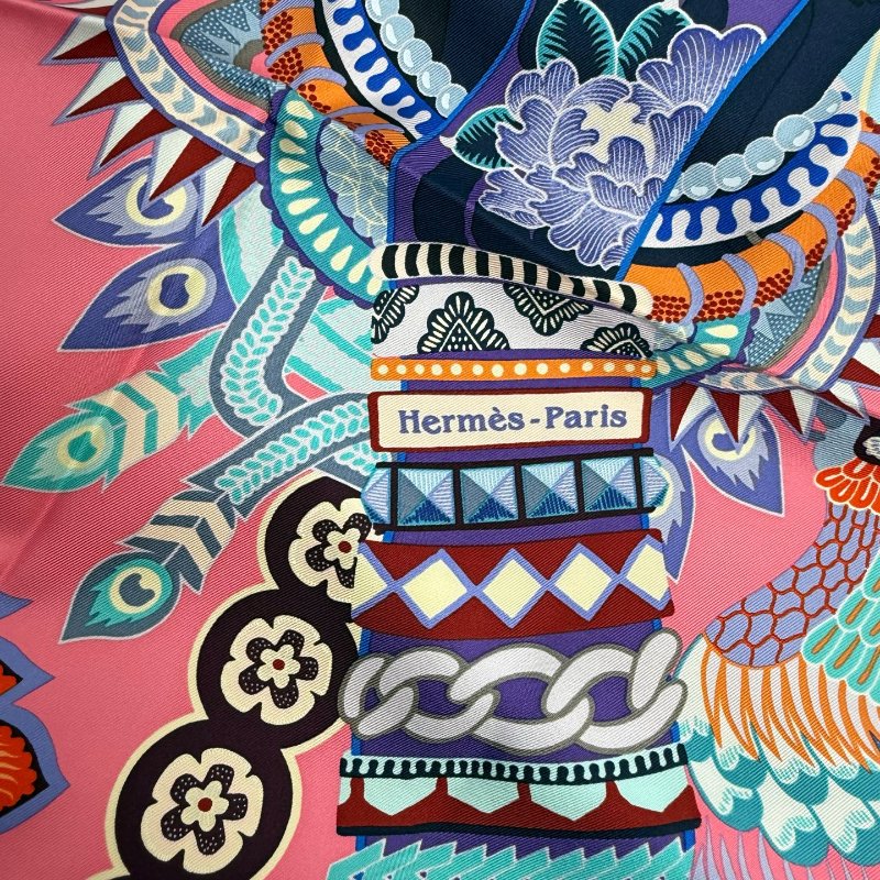 Hermes 愛馬仕 絲巾 90*90cm-3