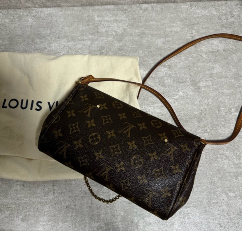 正品 Lv favorite 老花大款M40718 側背包-1