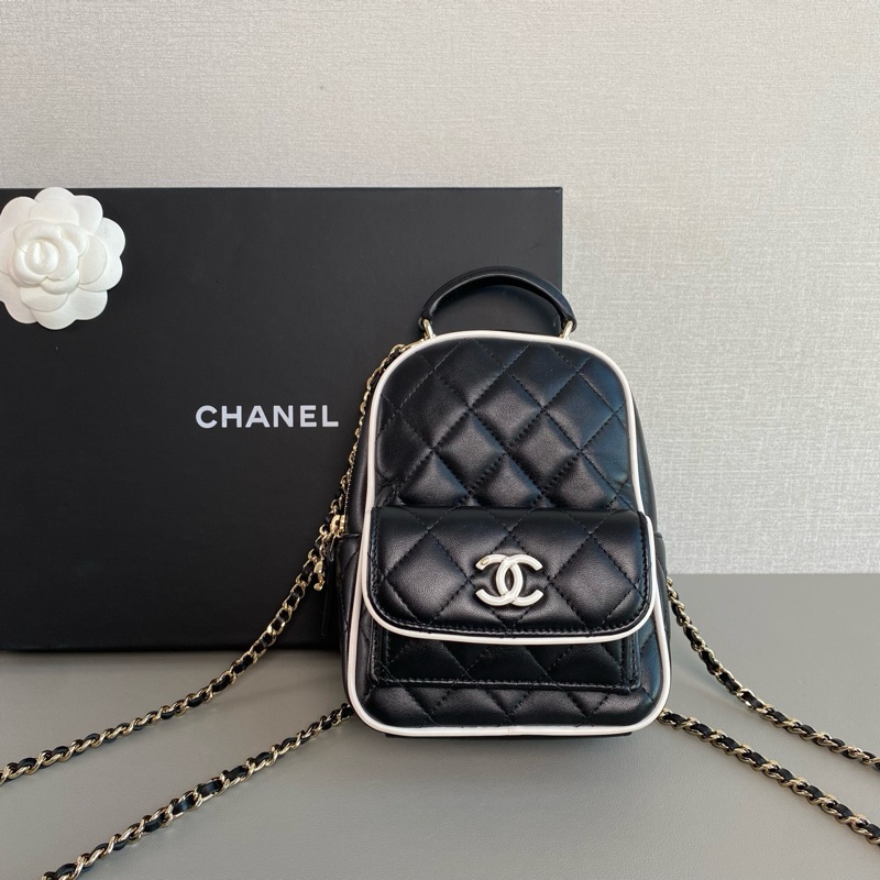 ✨Chanel 25P 黑白熊貓後背包 晶片款🖤-2
