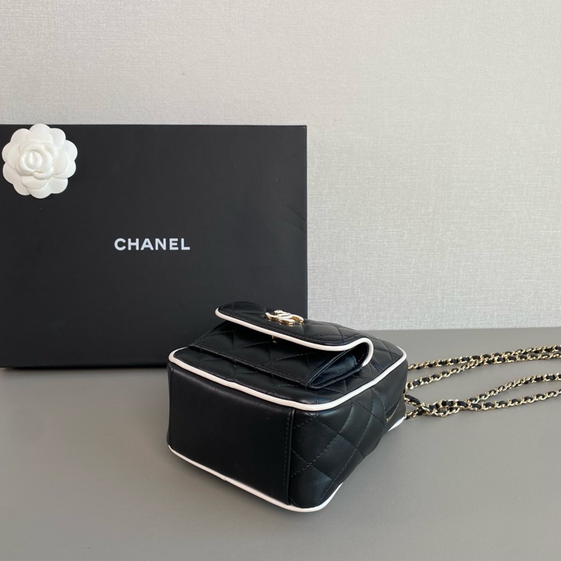 ✨Chanel 25P 黑白熊貓後背包 晶片款🖤-6
