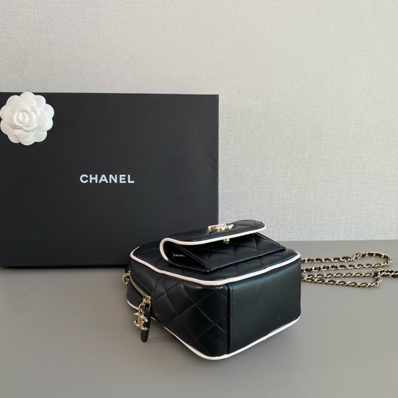 ✨Chanel 25P 黑白熊貓後背包 晶片款🖤-7
