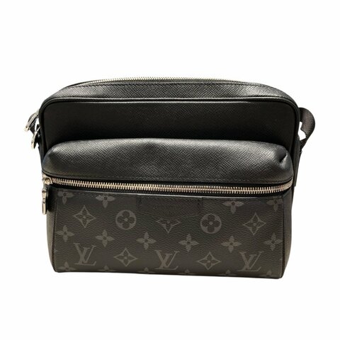 LOUIS VUITTON 郵差包 M30233 黑色 老花