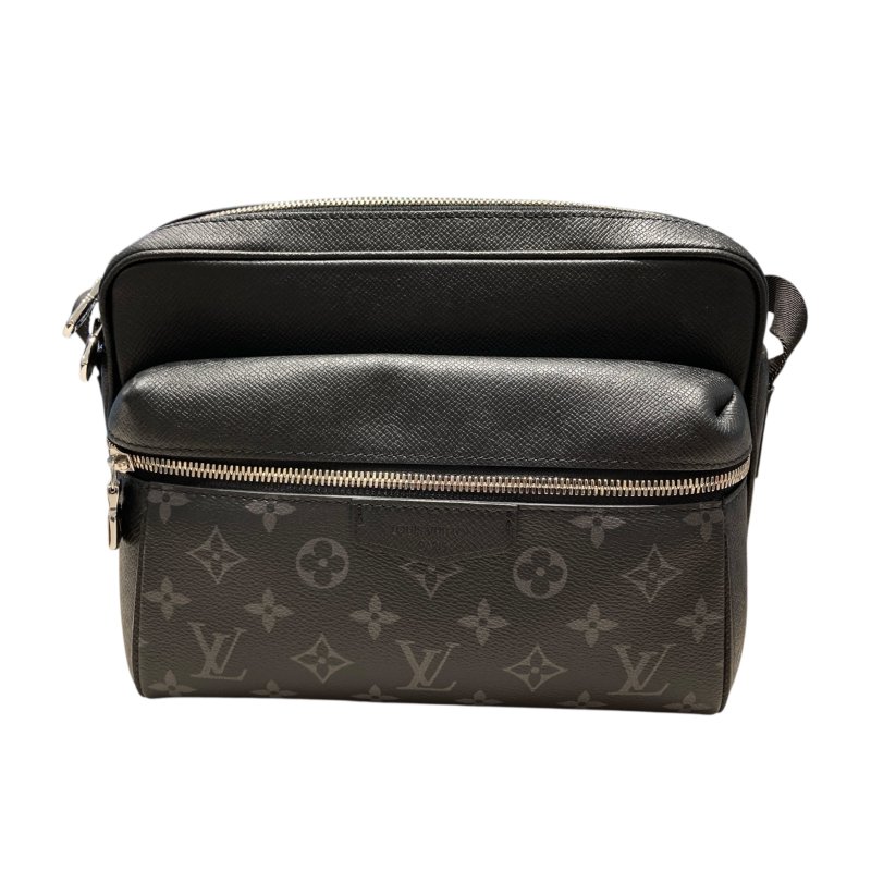 LOUIS VUITTON 郵差包 M30233 黑色 老花-0