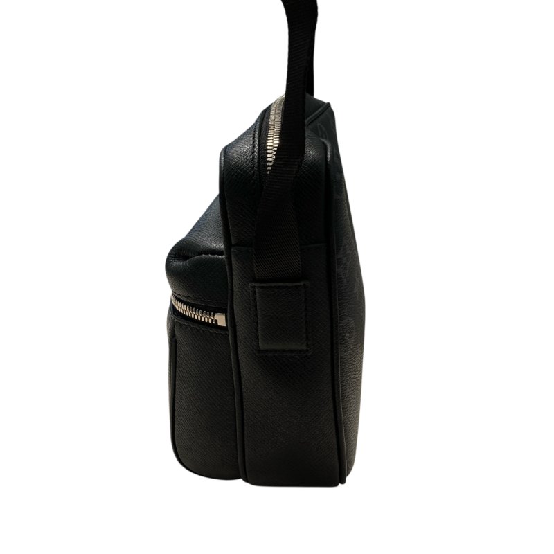 LOUIS VUITTON 郵差包 M30233 黑色 老花-4