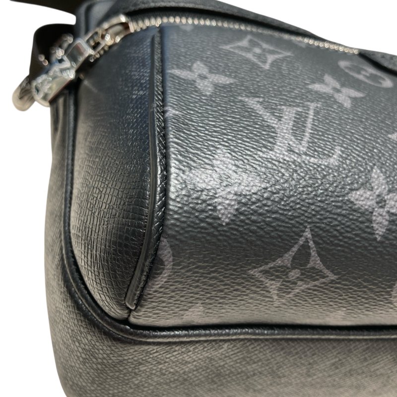 LOUIS VUITTON 郵差包 M30233 黑色 老花-6