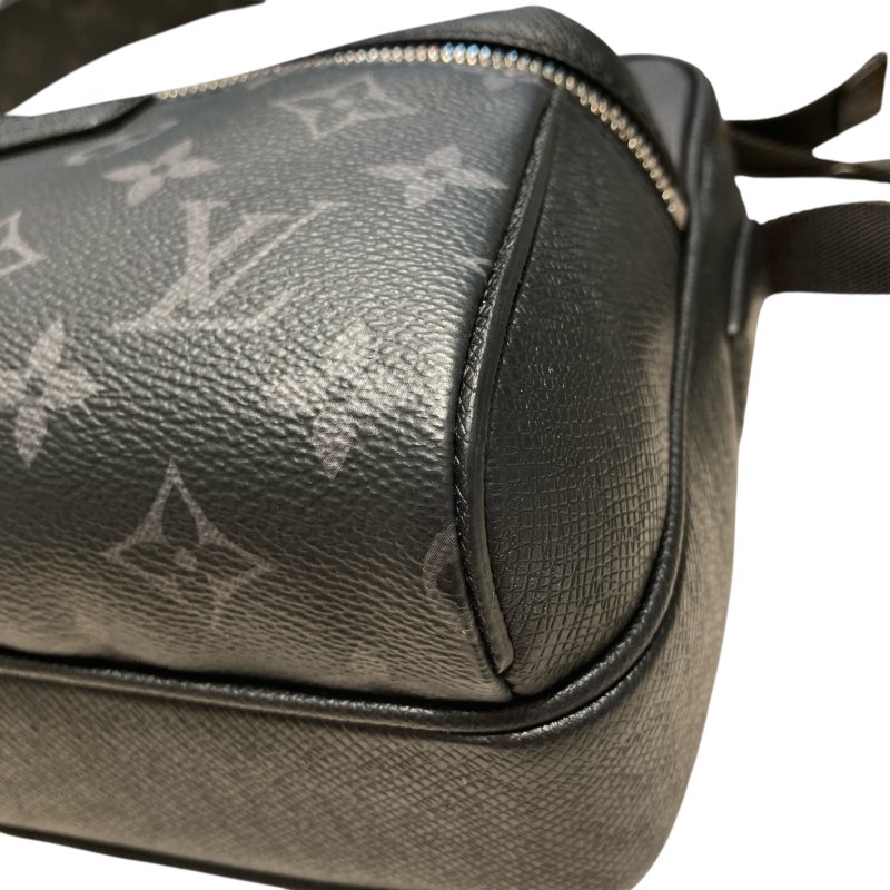 LOUIS VUITTON 郵差包 M30233 黑色 老花-8