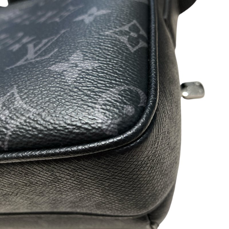 LOUIS VUITTON 郵差包 M30233 黑色 老花-9