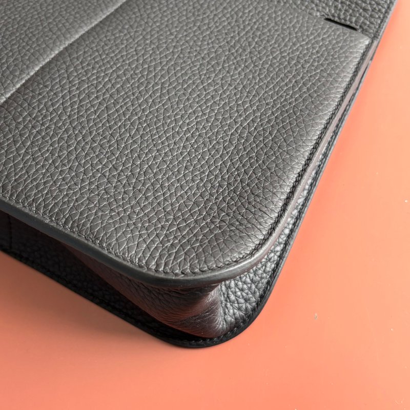 HALZAN 25 櫃上停產很久！::HERMES 愛馬仕:: K刻MINI HALZAN金棕色銀釦斜背肩背包-10