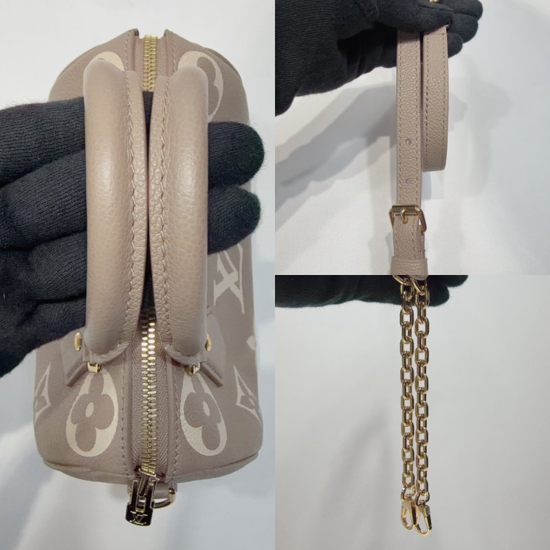 LV 斑鳩灰皮革壓紋Speedy 20-6