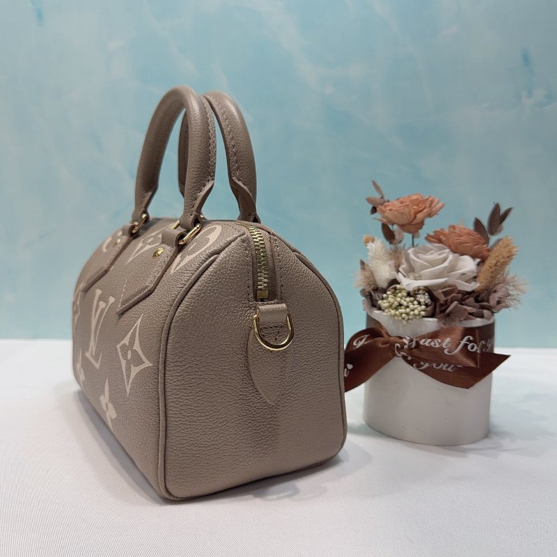 LV 斑鳩灰壓紋Speedy 20-2