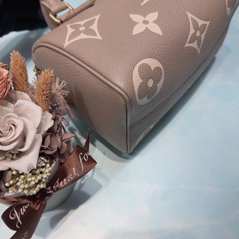 LV 斑鳩灰壓紋Speedy 20-9