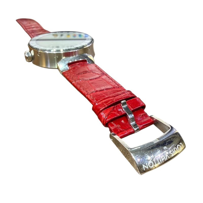 【美收精品】LV Tambour 石英 不銹鋼  Sport QA004Z 5-19-6