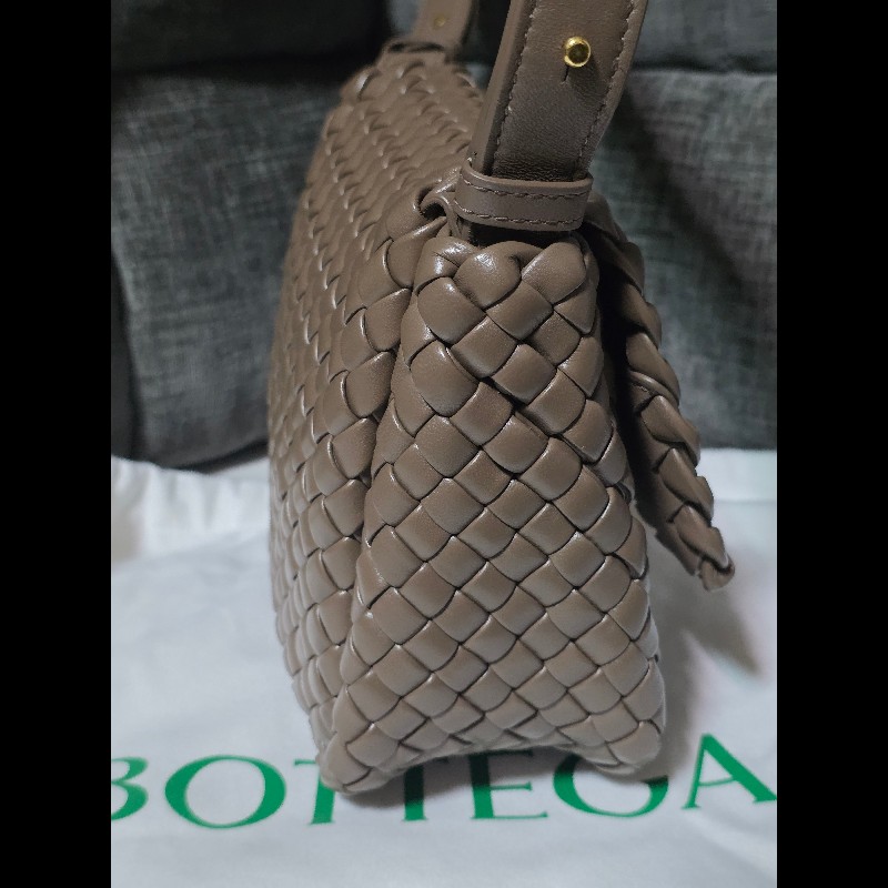 [全新]Bottega Veneta BV small cobble 灰棕色-3