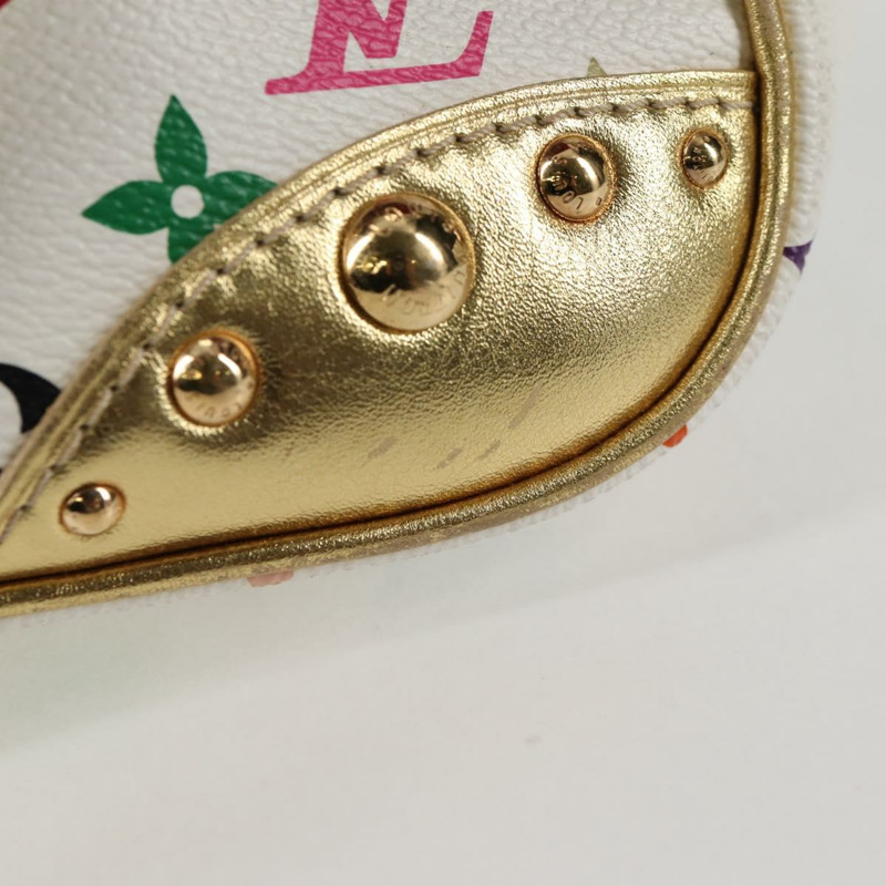 【日本直送】路易威登 Monogram Multicolor Marilyn 白色肩背包 M40206 正品 138531SAV-8