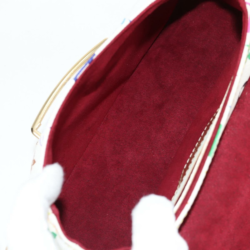【日本直送】路易威登 Monogram Multicolor Marilyn 白色肩背包 M40206 正品 138531SAV-10
