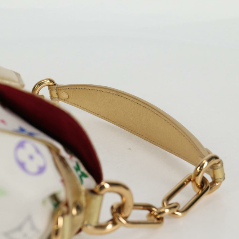【日本直送】路易威登 Monogram Multicolor Marilyn 白色肩背包 M40206 正品 138531SAV-13