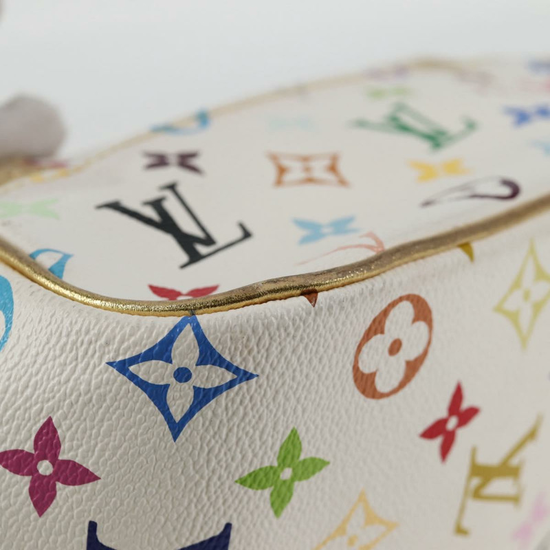 【日本直送】路易威登 Monogram Multicolor Marilyn 白色肩背包 M40206 正品 138531SAV-16